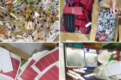 Triệt phá đường dây sản xuất nước hoa giả các thương hiệu nổi tiếng, thu giữ hàng nghìn chai