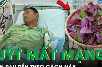 Người đàn ông 52 tuổi suy thận cấp, suýt mất mạng vì ăn rau dền theo cách này