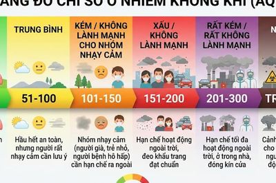 Ô nhiễm không khí tại các thành phố lớn: Người dân cần làm gì để bảo vệ hệ hô hấp ?