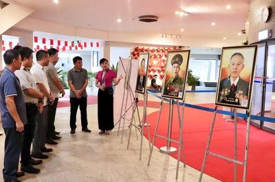 Triển lãm 'Chân dung Anh hùng Lực lượng vũ trang nhân dân trong Chiến dịch Điện Biên Phủ'