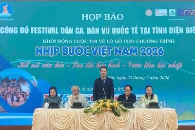 Festival Dân ca, Dân vũ quốc tế 2026 sẽ diễn ra tại Điện Biên
