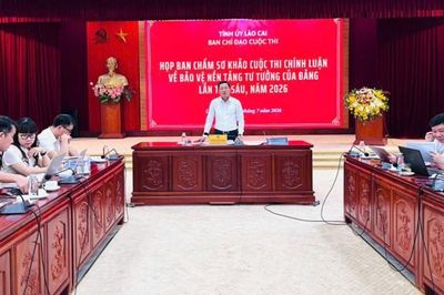 Lào Cai: 1.343 tác phẩm tham gia Cuộc thi bảo vệ nền tảng tư tưởng của Đảng