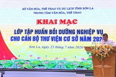 Sơn La tập huấn chuyển đổi số và AI cho 140 cán bộ thư viện cơ sở