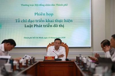 Thành phố Hồ Chí Minh: Sẵn sàng triển khai áp dụng ngay khi Luật Phát triển đô thị được thông qua