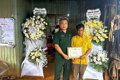 Chiến sĩ Quân đoàn 34 quên mình cứu dân