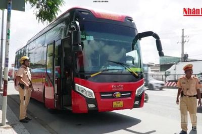 [Video] Cục Cảnh sát giao thông phát hiện hơn 4.000 tài xế có dấu hiệu lái xe quá thời gian