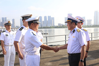 Tàu 015 - Trần Hưng Đạo kết thúc tốt đẹp chuyến thăm, giao lưu tại Trung Quốc