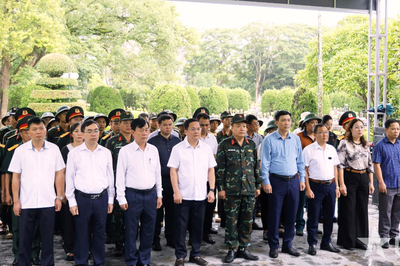 Điện Biên: Dâng hương tưởng niệm, lấy mẫu hài cốt liệt sĩ tại Nghĩa trang Liệt sĩ quốc gia Độc Lập