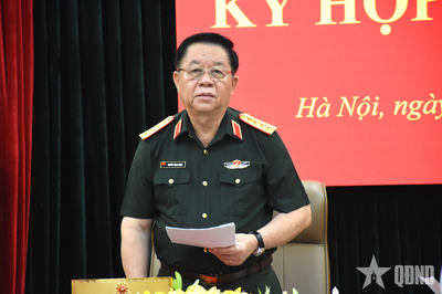 Đại tướng Nguyễn Trọng Nghĩa chủ trì phiên họp Ủy ban Kiểm tra Quân ủy Trung ương nhiệm kỳ 2025-2030