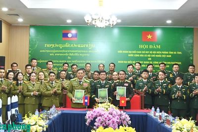 Tăng cường phối hợp quản lý, bảo vệ biên giới, cửa khẩu biên giới Việt Nam - Lào