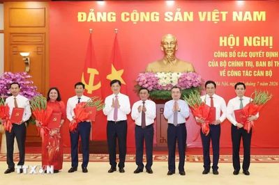 4 Ủy viên Trung ương Đảng được điều động, phân công vị trí công tác mới