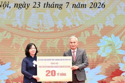 TKV ủng hộ 20 tỷ đồng chăm lo người có công với cách mạng