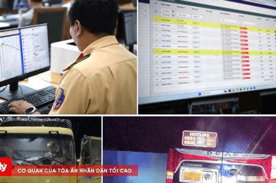 Từ dữ liệu giám sát hành trình, CSGT xử lý vi phạm của xe kinh doanh vận tải