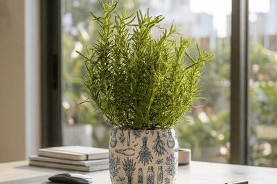 Có nên đặt cây hương thảo trên bàn làm việc? Lợi ích và ý nghĩa phong thủy