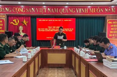 Tăng cường kiểm sát việc tiếp nhận, chuyển giao nguồn tin về tội phạm tại các Đồn Biên phòng