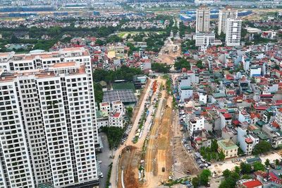 Tháo gỡ nút thắt, dự án đường Vành đai 2,5 tăng tốc đoạn qua phường Xuân Đỉnh