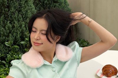 Hoàng Thùy Linh gây ấn tượng với vẻ dịu dàng ở tuổi U40