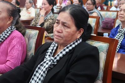 TPHCM: Xúc động buổi tri ân những người vợ thương binh, liệt sĩ