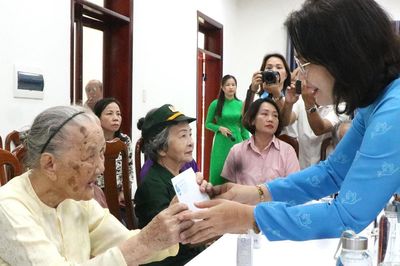Hội LHPN TP Đà Nẵng gặp mặt, tri ân cán bộ Hội là thương binh, bệnh binh, thân nhân liệt sĩ