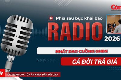 Radio Phía sau bục khai báo: Nhát dao cuồng ghen, cả đời trả giá