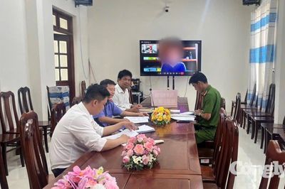 Họp trực tuyến xem xét, quyết định áp dụng biện pháp xử lý hành chính đưa vào cơ sở cai nghiện bắt buộc