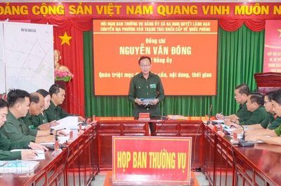 Bình Giang diễn tập chiến đấu trong khu vực phòng thủ năm 2026