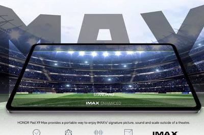 HONOR Pad X9 Max ra mắt: Màn hình 13 inch 120Hz, pin 10,100mAh và MagicOS 10