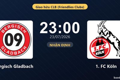 Nhận định Bergisch Gladbach vs 1. FC Köln: đội hình dự kiến