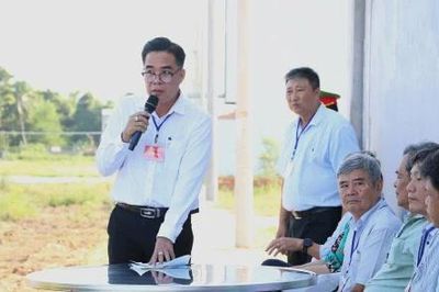 Cưỡng chế thu hồi đất thực hiện Dự án Đường D7 và Khu dân cư 2 bên đường