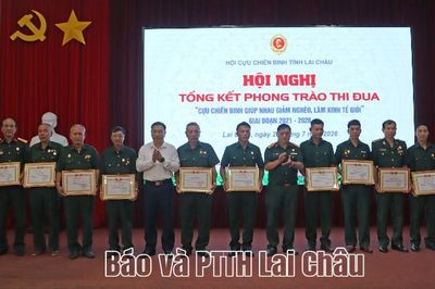 Tổng kết phong trào thi đua 'Cựu chiến binh giúp nhau giảm nghèo, làm kinh tế giỏi'