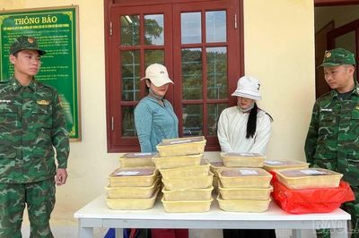 Lào Cai: Ngăn chặn 2 vụ vận chuyển tôm hùm đất lậu, bốc mùi hôi thối qua biên giới