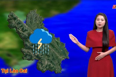 Dự báo thời tiết đêm 23 và ngày 24/7