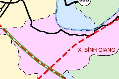 Quy hoạch giao thông xã Bình Giang tỉnh Ninh Bình: Tuyến đường 4km kết nối Chùa Đội đến Chợ làng Vọc