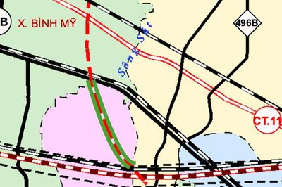 Quy hoạch hạ tầng xã Bình Sơn Ninh Bình: Tuyến đường 4km kết nối khu vực sông Sắt
