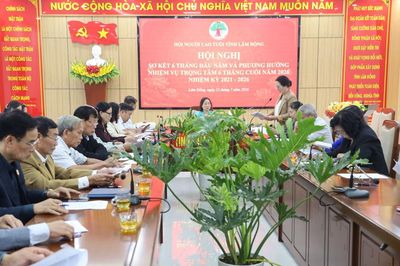 Người cao tuổi Lâm Đồng phát huy vai trò 'tuổi cao - gương sáng'
