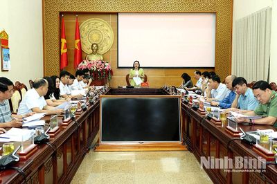 Ban Tổ chức các hoạt động kỷ niệm 60 năm Ngày hy sinh của 10 nữ dân quân phòng không Lam Hạ triển khai nhiệm vụ