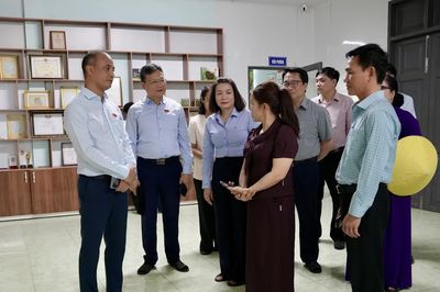 Đoàn công tác Ủy ban Khoa học, Công nghệ và Môi trường của Quốc hội khảo sát về an toàn thực phẩm