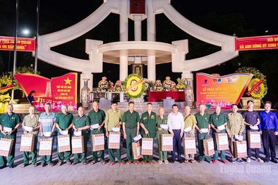 Đoàn thanh niên các đơn vị tổ chức chương trình về nguồn và thắp nến tri ân tại Tuyên Quang