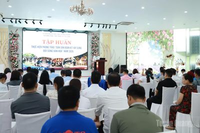 Gần 150 học viên được tập huấn thực hiện Phong trào 'Toàn dân đoàn kết xây dựng đời sống văn hóa'