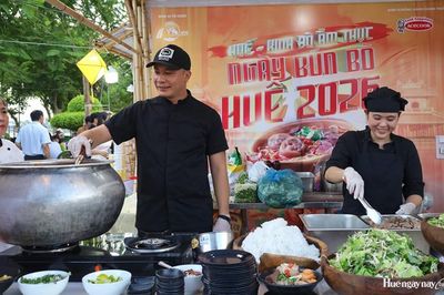 Khai mạc chương trình Huế - Kinh đô ẩm thực 2026