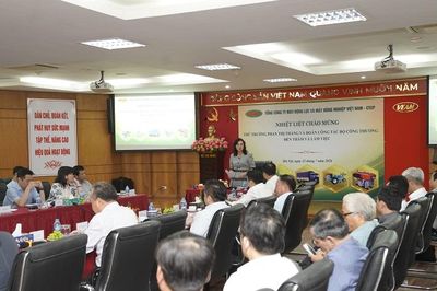 Thứ trưởng Phan Thị Thắng: VEAM cần xây dựng động lực tăng trưởng mới từ sản xuất
