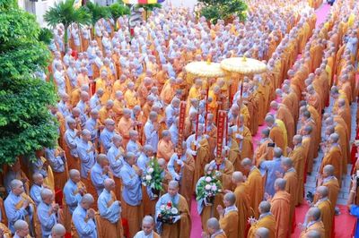 Đoàn Phân ban Ni giới Trung ương thăm các trường hạ Ni viện Thiện Hòa, chùa Thanh Tâm và Tây Thiên