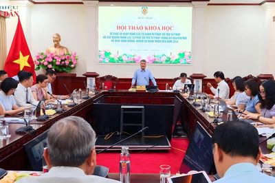 Hoàn thiện tổ chức, hoạt động của các cơ quan tư pháp, thiết chế bổ trợ tư pháp