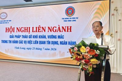 Ngân hàng và thi hành án phối hợp gỡ vướng xử lý hơn 535 tỷ đồng nợ xấu