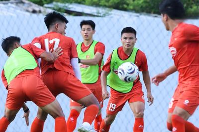 Đội tuyển Việt Nam tiếp tục hoàn thiện chiến thuật