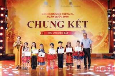 Cao Bằng giành 4 huy chương Bạc, 2 huy chương Đồng tại Yoshine Music Festival khu vực miền Bắc