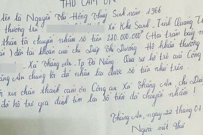 Chuyển nhầm 270 triệu đồng, cái kết khiến nhiều người yên tâm khi giao dịch ngân hàng