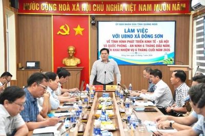 Quảng Ngãi: Đông Sơn bứt tốc phát triển, tạo nền tảng tăng trưởng bền vững