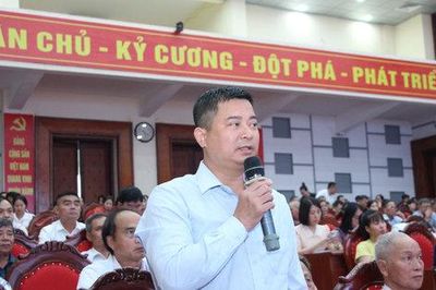 Thông báo thời gian tiếp xúc cử tri của Tổ đại biểu HĐND thành phố Hà Nội (đợt 3)