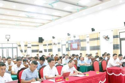 Tổ đại biểu số 16 HĐND thành phố tiếp xúc cử tri sau kỳ họp thứ 5